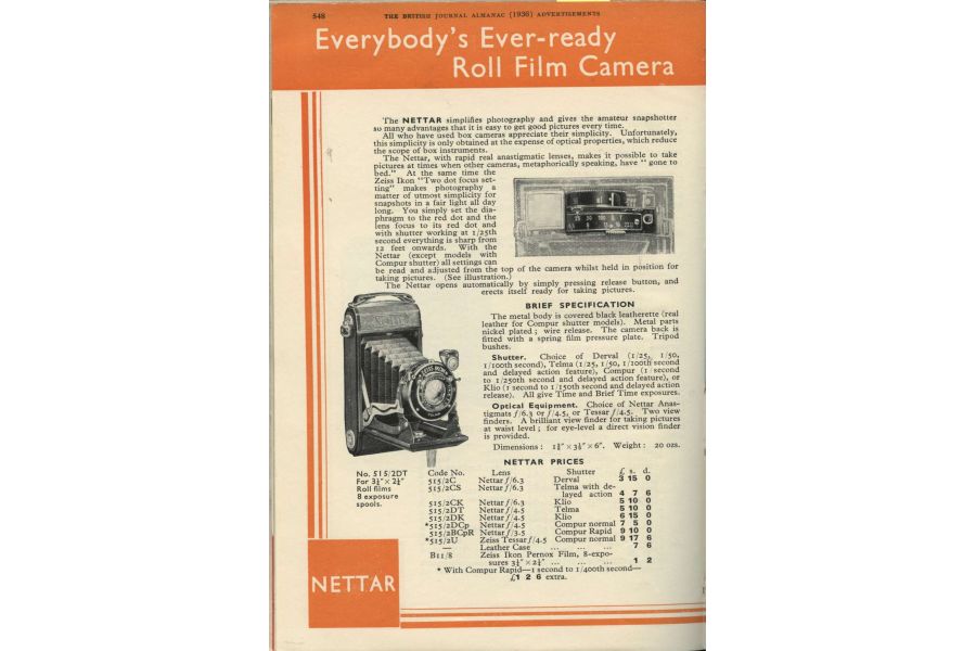 Zeiss Ikon Nettar 515/2 (Germany, 1930)
