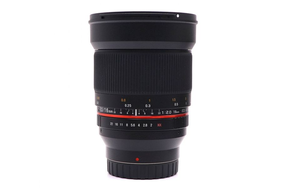 Rokinon 16mm f/2.0 ED AS UMC CS Samsung NX в упаковке