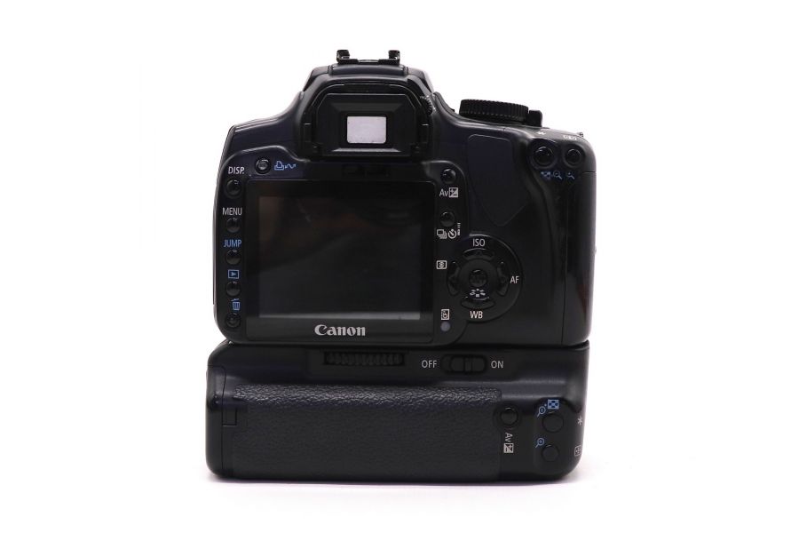 Canon EOS 400D body + батарейная ручка Canon BG-E3 неисправен