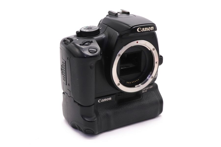 Canon EOS 400D body + батарейная ручка Canon BG-E3 неисправен