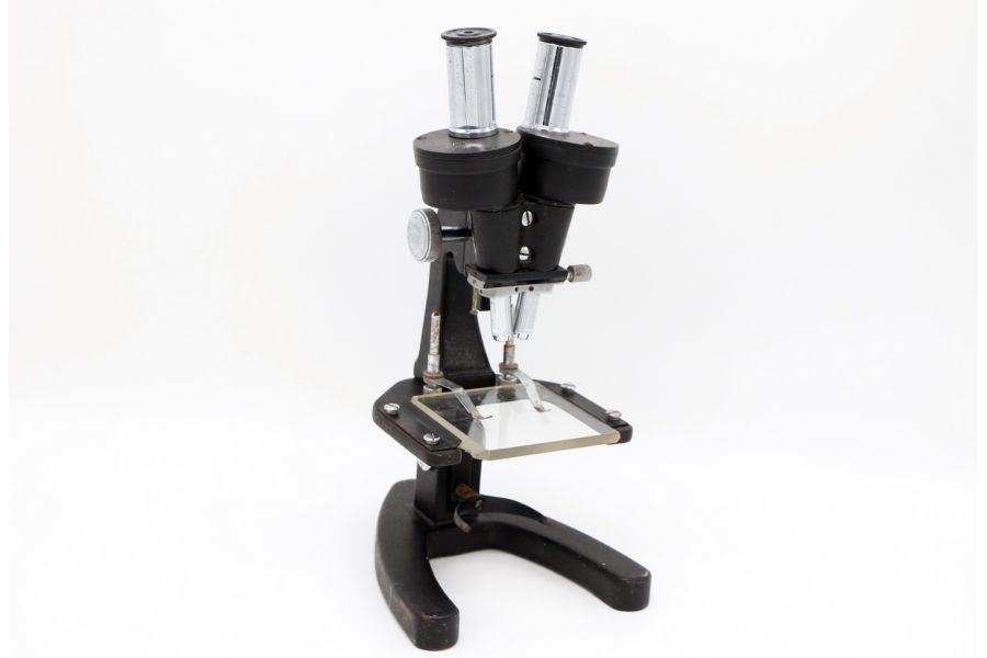 Микроскоп бинокулярный СССР 1947