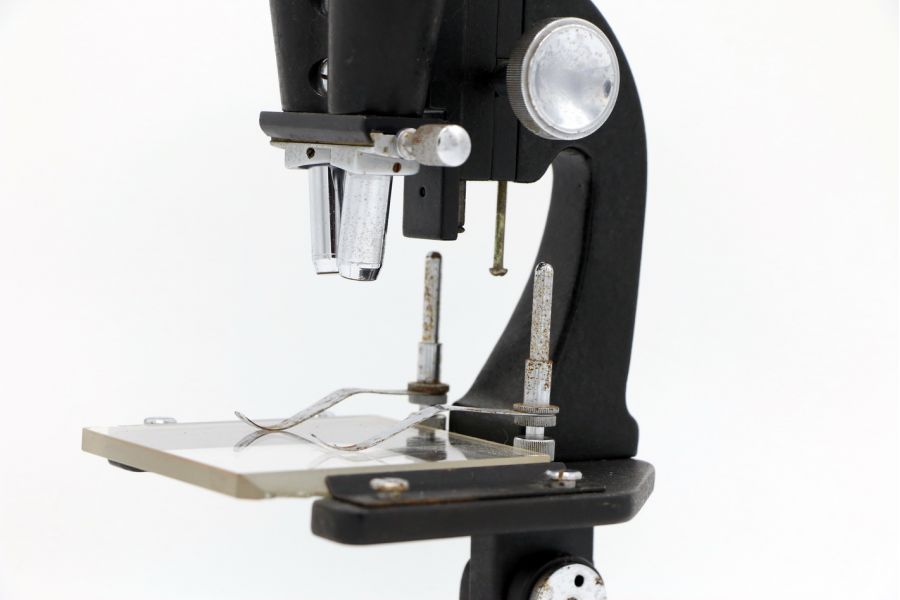 Микроскоп бинокулярный СССР 1947