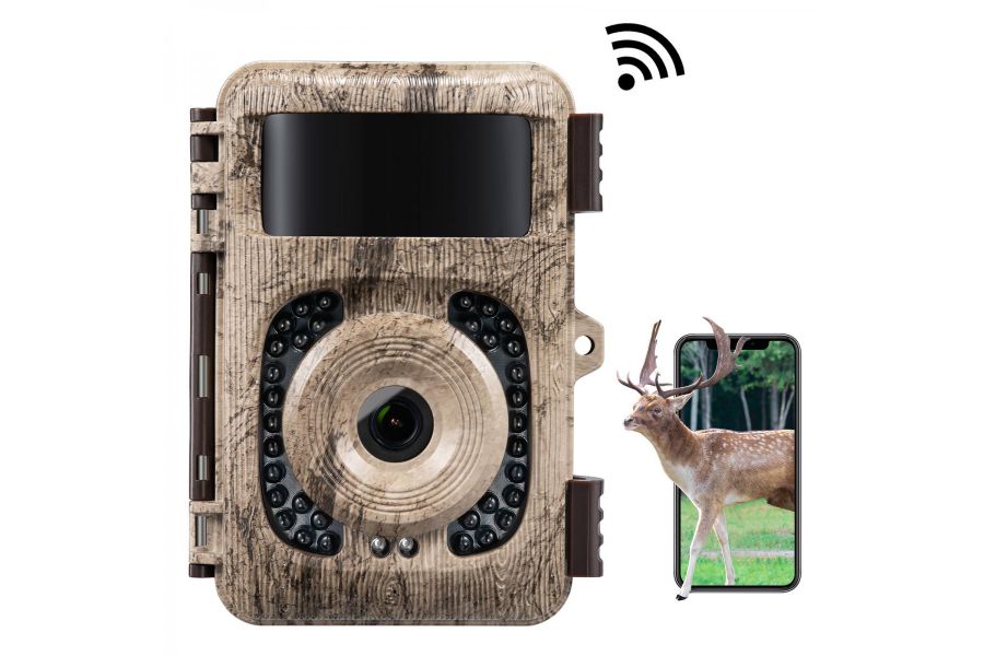 Камера-ловушка K&F Concept 4K WiFi 48MP