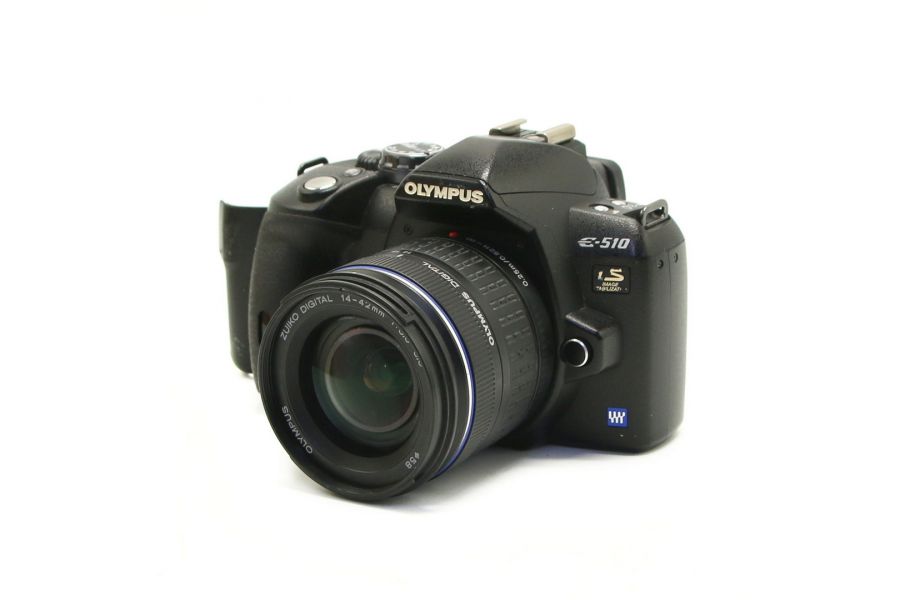 Olympus E-510 kit (пробег 44600 кадров)