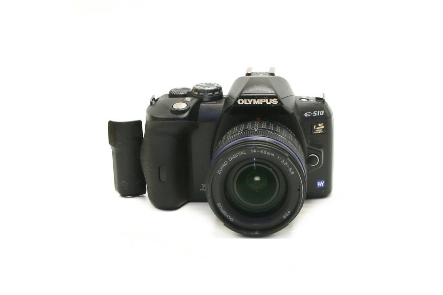 Olympus E-510 kit (пробег 44600 кадров)