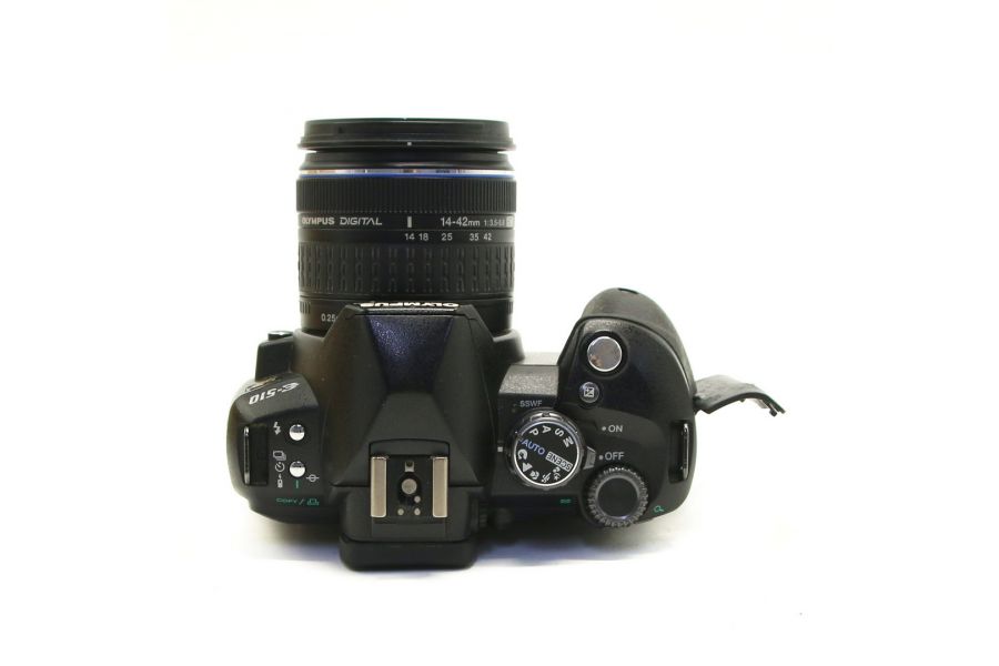 Olympus E-510 kit (пробег 44600 кадров)