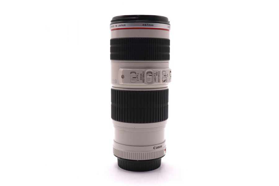 Объектив Canon EF 70-200mm f/4L IS USM в упаковке