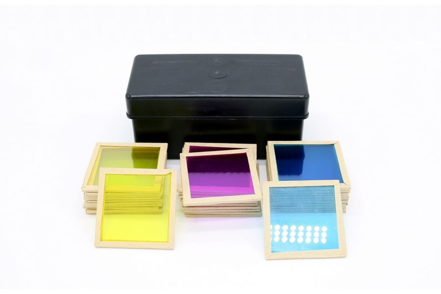 Светофильтры корректирующие 9х9 (33 шт.)