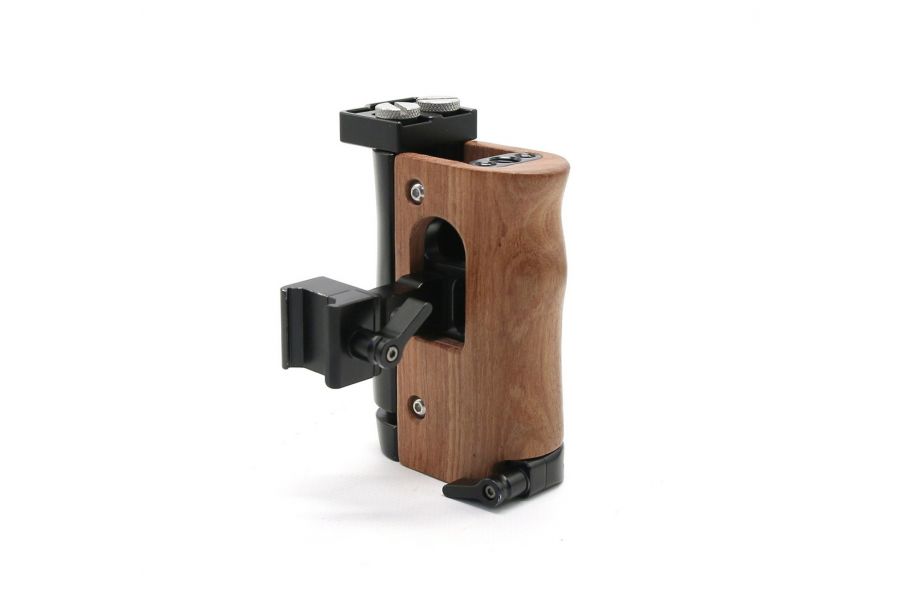 Деревянная ручка SmallRig Wooden NATO для BMPCC 4K и Samsung T5 SSD 2270