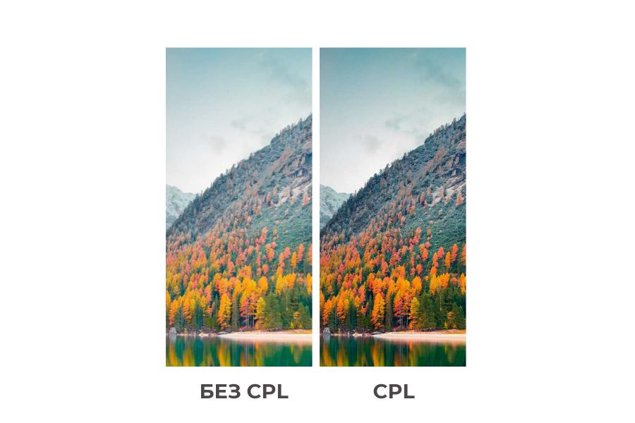 Светофильтр Raylab CPL Slim 43mm