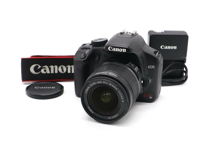 Canon EOS Kiss X2 kit (пробег 12500 кадров)