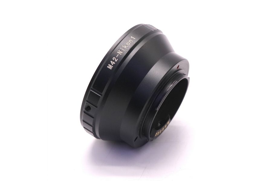 Adapter M42 - Nikon 1 с чипом