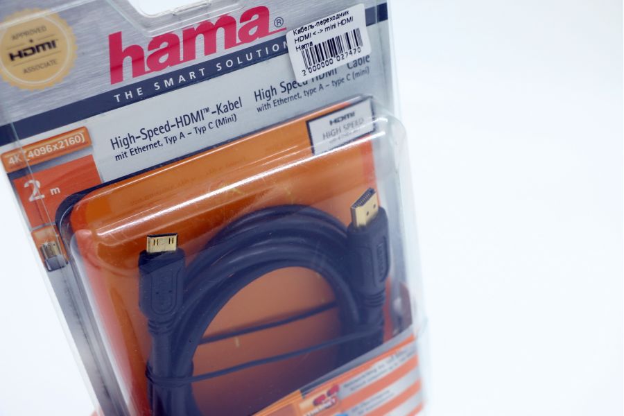 Кабель-переходник HDMI - mini HDMI Hama