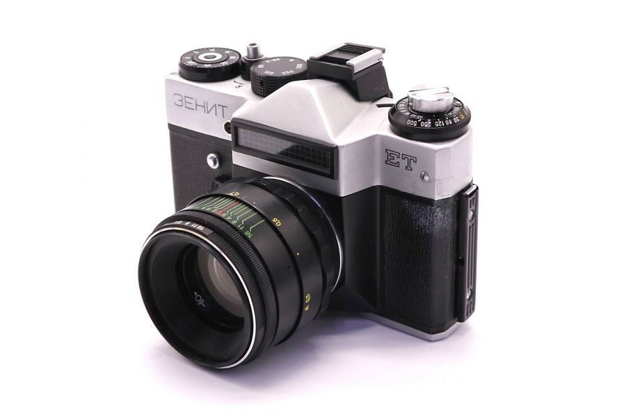 Зенит ЕТ silver + Гелиос 44-2 (СССР, 1987)