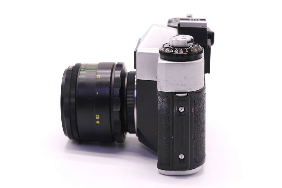 Зенит ЕТ silver + Гелиос 44-2 (СССР, 1987)