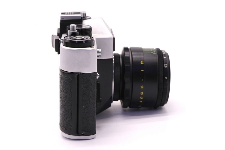 Зенит ЕТ silver + Гелиос 44-2 (СССР, 1987)