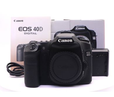 Canon EOS 40D body в упаковке (пробег 42510 кадров)