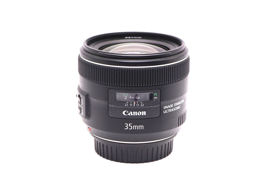 Canon EF 35mm f/2 IS USM в упаковке