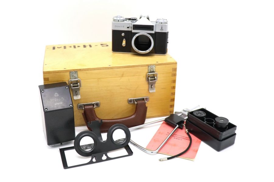 Микрофотонасадка стереоскопическая МФН-5 комплект