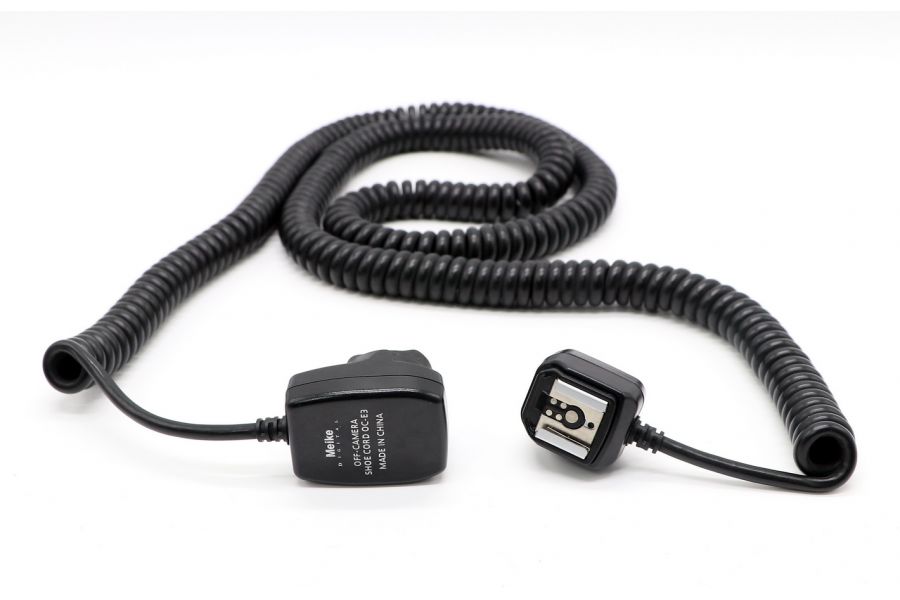 TTL-cинхрокабель Meike для вспышек Canon (OC-E3)