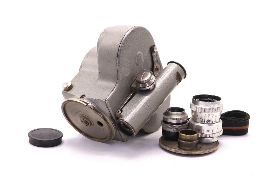 кинокамера Emel французская с форматом плёнки 8 мм