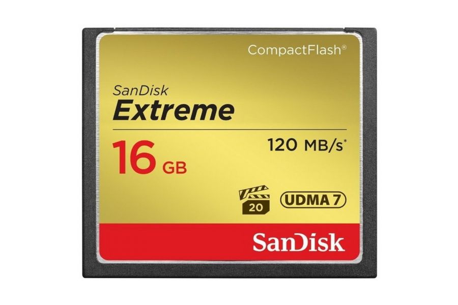 Флеш карта Compact Flash SanDisk Extreme 16GB 120MB/s