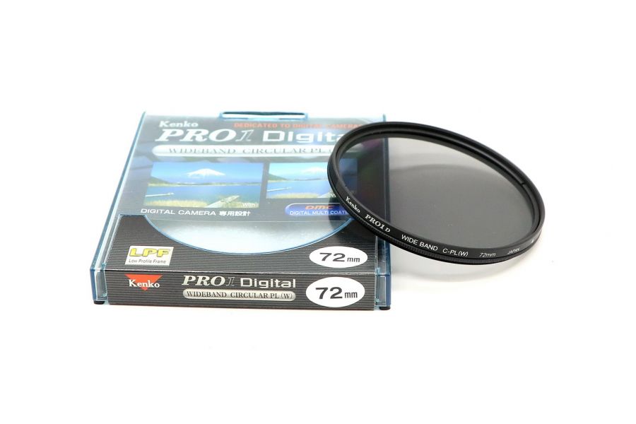 Светофильтр Kenko Pro1 Digital Circular Polarizer (W) 72mm