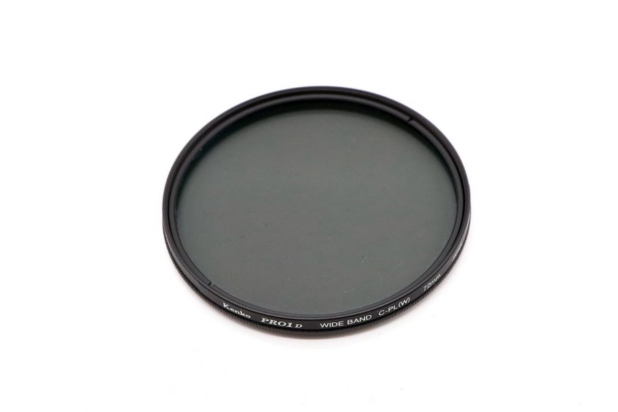 Светофильтр Kenko Pro1 Digital Circular Polarizer (W) 72mm