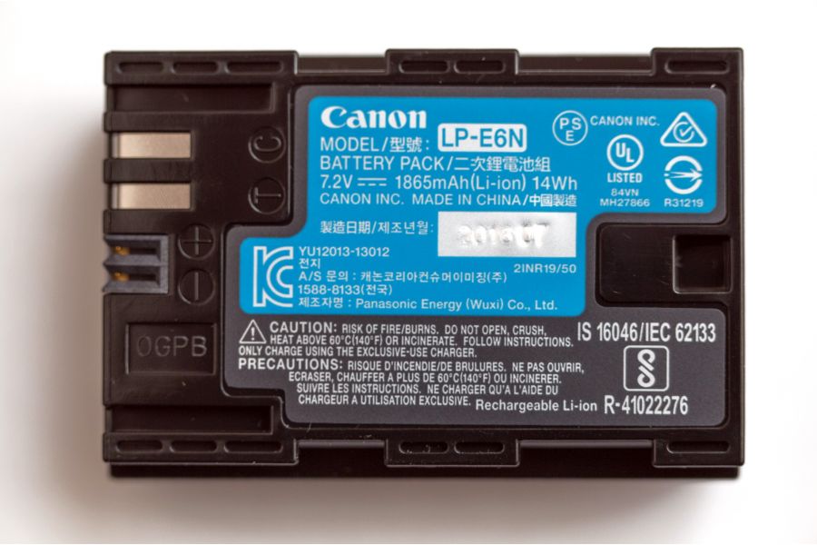 Аккумулятор Canon LP-E6N 
