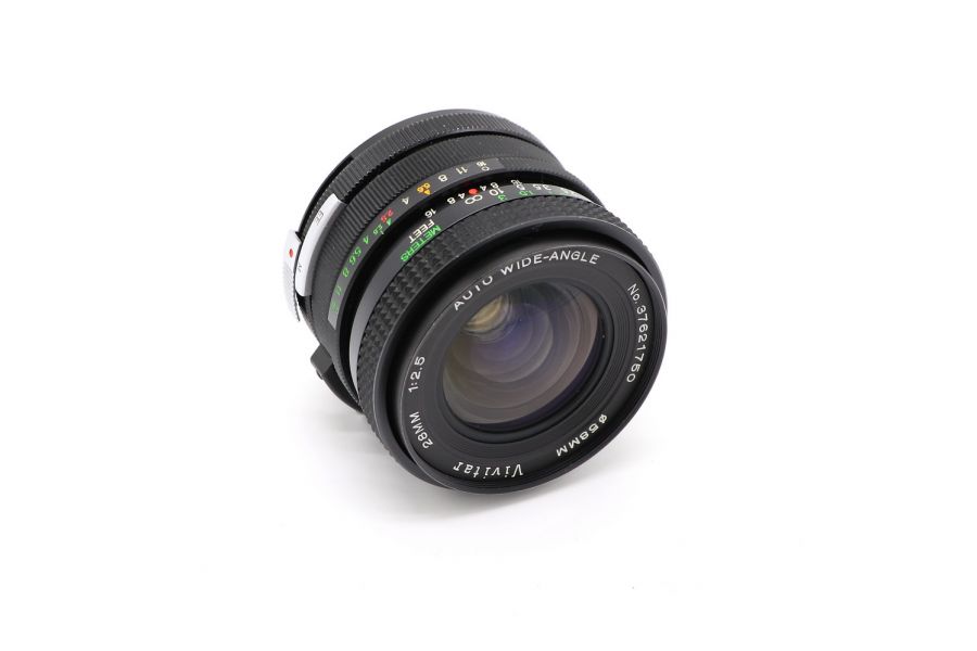 Vivitar auto wide-angle 2.5/28mm (Japan, 1975)