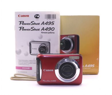 Canon PowerShot A495 в упаковке