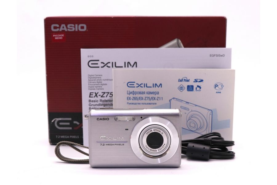 Casio Exilim EX-Z75 в упаковке
