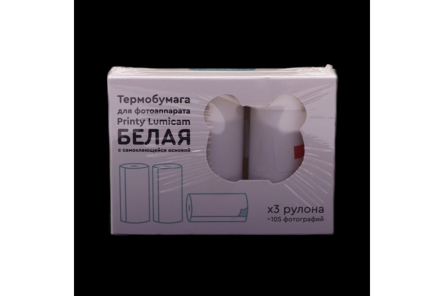 Термобумага самоклеющаяся LUMICUBE для фотоаппарата LUMICAM DK03, DK04