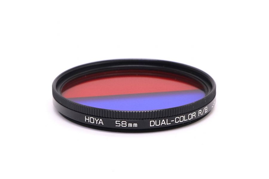 Светофильтр Hoya 58mm Dual-Color (R/B)