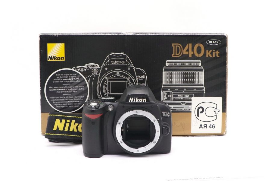Nikon D40 body в упаковке неисправный