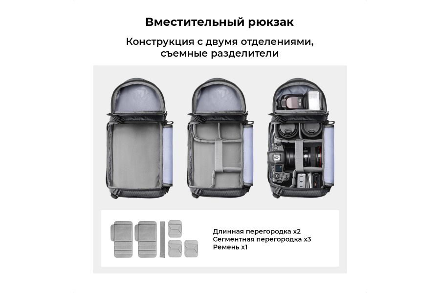 Фоторюкзак K&F Concept 10L KF13.141V2