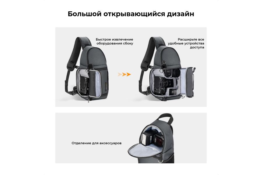 Фоторюкзак K&F Concept 10L KF13.141V2