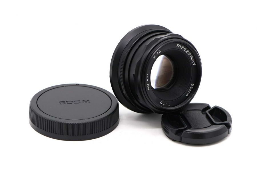 Risespray 35mm f/1.6 Canon EF-M новый