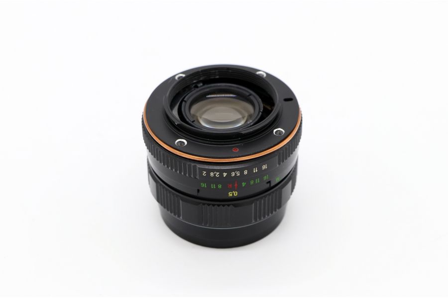 Гелиос-44М-4 2/58 переделка под никон