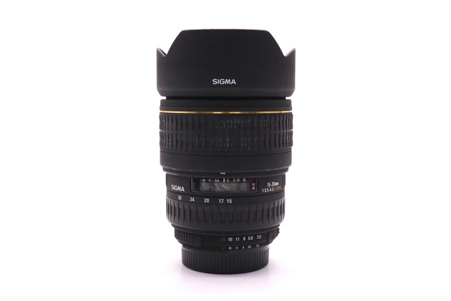 Sigma AF 15-30mm f/3.5-4.5 EX DG Aspherical for Nikon F (Japan)