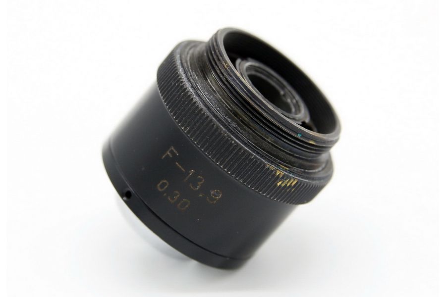 Объектив микроскопа F-13,9 x 0,3