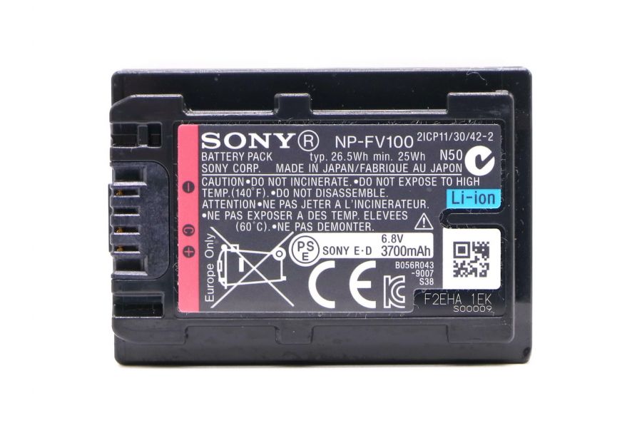 Аккумулятор Sony NP-FV100