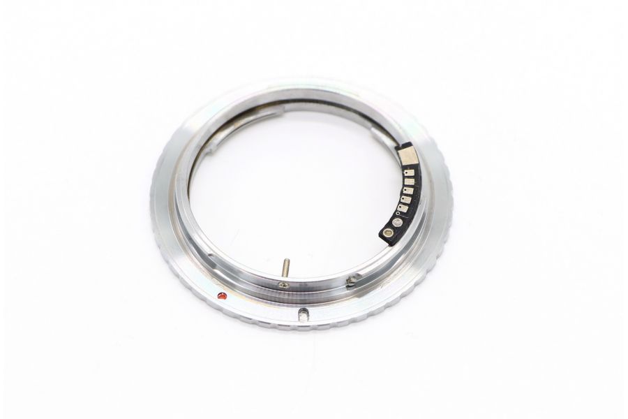 Переходник Olympus OM - Canon EOS chip