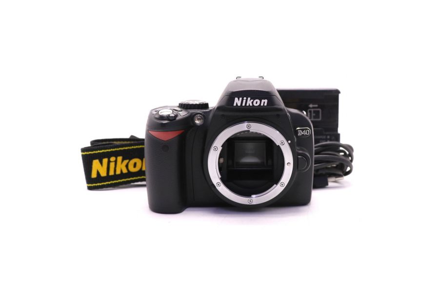 Nikon D40 body (пробег 4965 кадров)