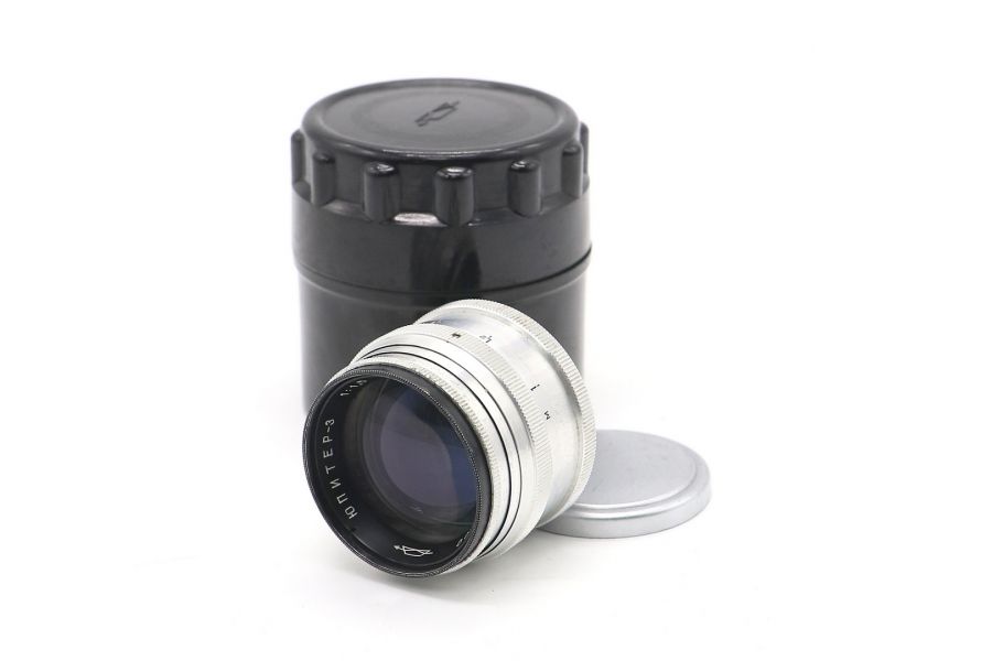 Юпитер-3 1.5/5см П silver М39 в тубусе