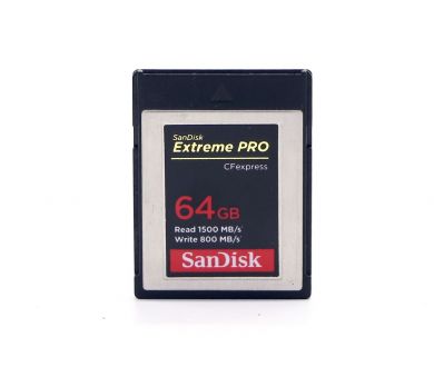 Карта памяти Sandisk Extreme Pro CFExpress Type B 64GB 1500/800 Mb/s