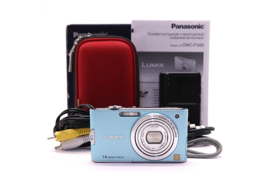 Panasonic Lumix FX66 компактный в упаковке