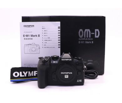 Olympus OM-D E-M1 Mark III body в коробке (пробег 26335 кадров)
