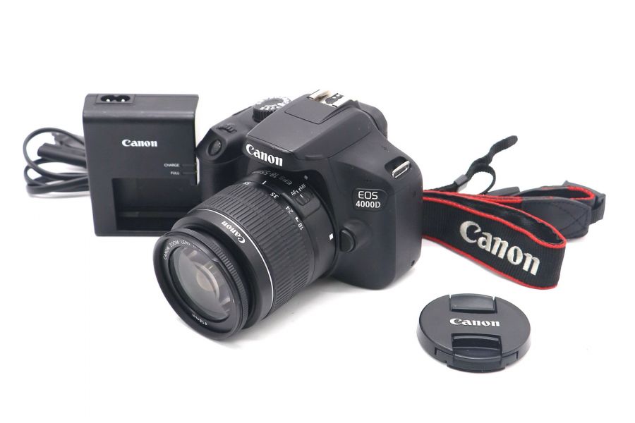 Canon EOS 4000D kit (пробег 3495 кадров)