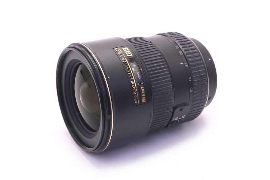 Nikon 17-55mm f/2.8G ED-IF AF-S DX в упаковке